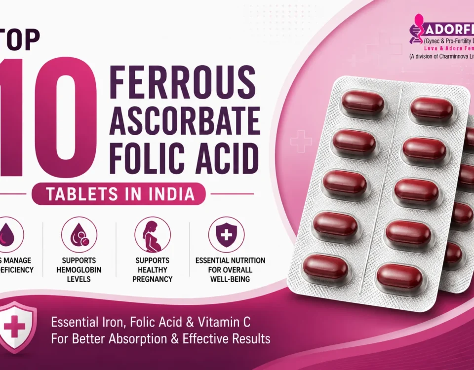 Top 10 Ferrous Ascorbate Folic Acid Tablets in India