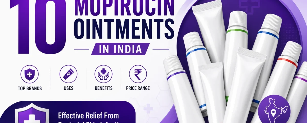 List of 10 Mupirocin Ointments in India
