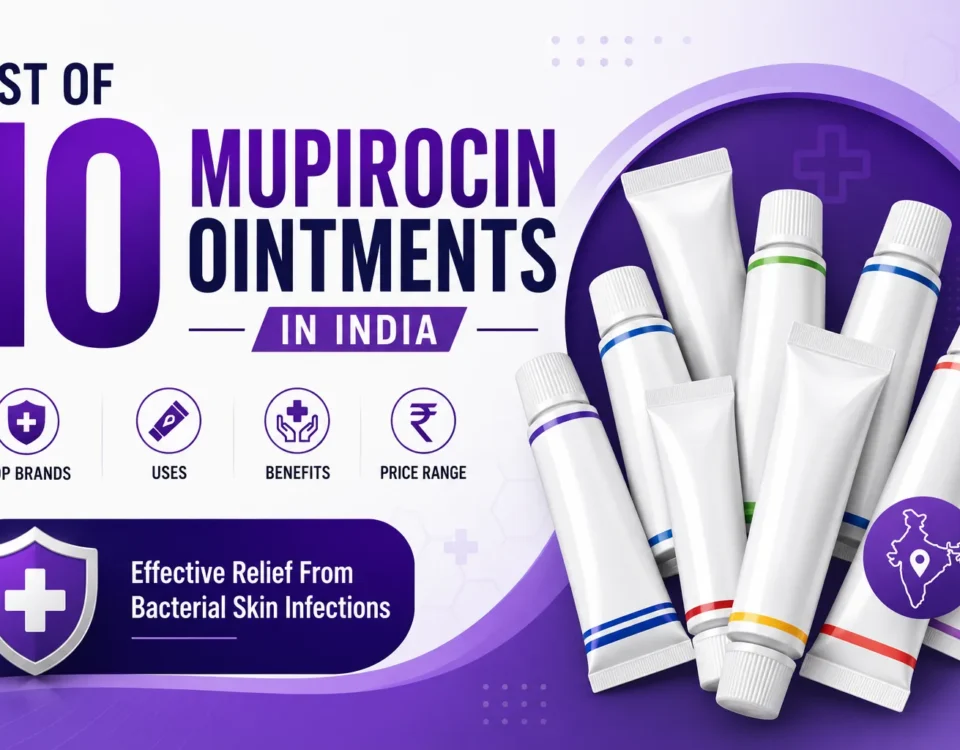List of 10 Mupirocin Ointments in India