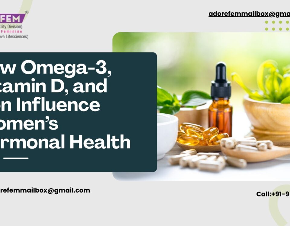 How Omega-3, Vitamin D, and Iron Influence Women’s Hormonal Health
