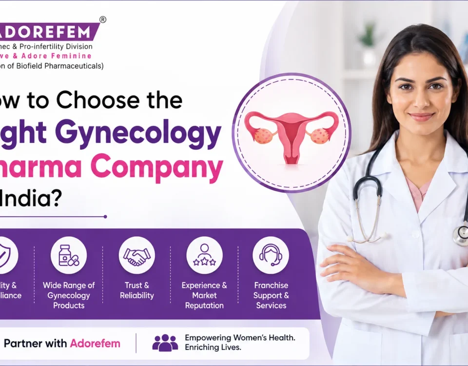 How to Choose the Right Gynecology Pharma Company in India?